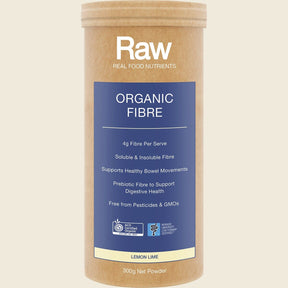 Amazonia Raw Organic Fibre Lemon Lime 300g Front