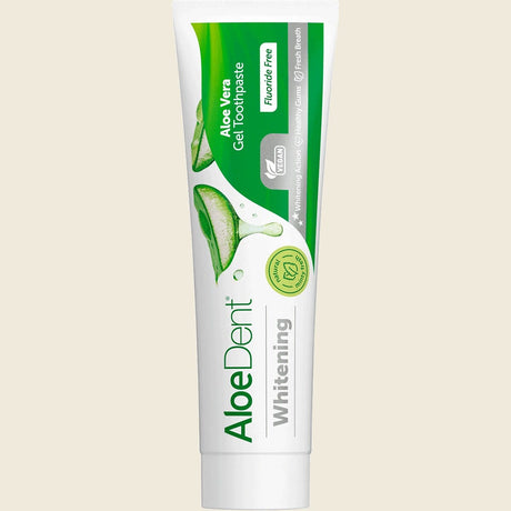 Aloe Dent Toothpaste Fluoride Free Whitening 100ml