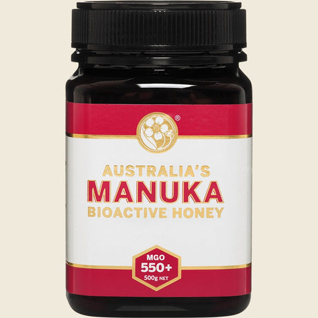 Australia's Manuka Bioactive Honey MGO550+ 500g front
