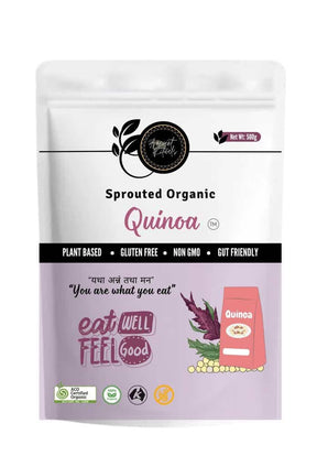 Ancient Rituals Certified Organic Sprouted Quinoa 500g front