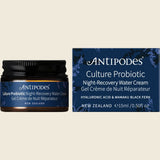 Antipodes Culture Probiotic Night Recovery Water Cream Mini 15ml Combo