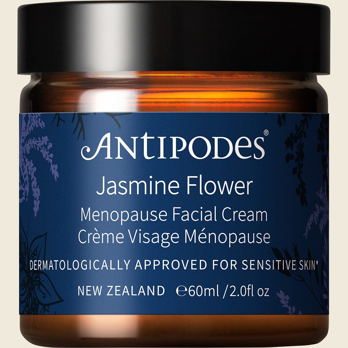 Antipodes Jasmine Flower Menopause Facial Cream 60ml Front