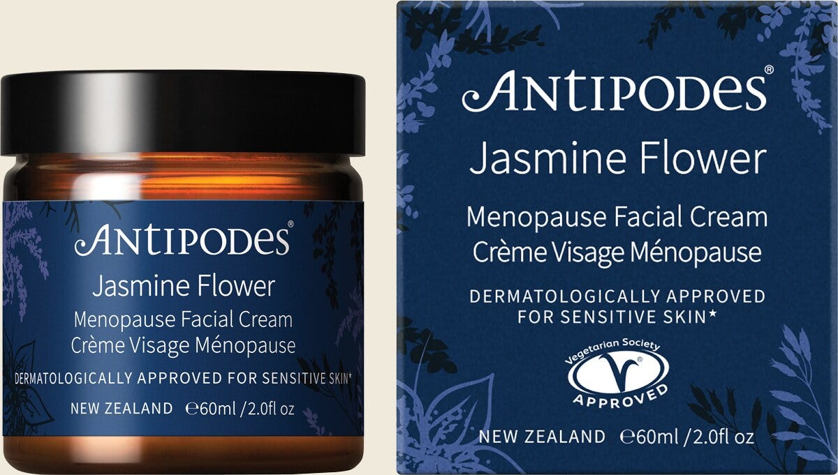 Antipodes Jasmine Flower Menopause Facial Cream 60ml Combo
