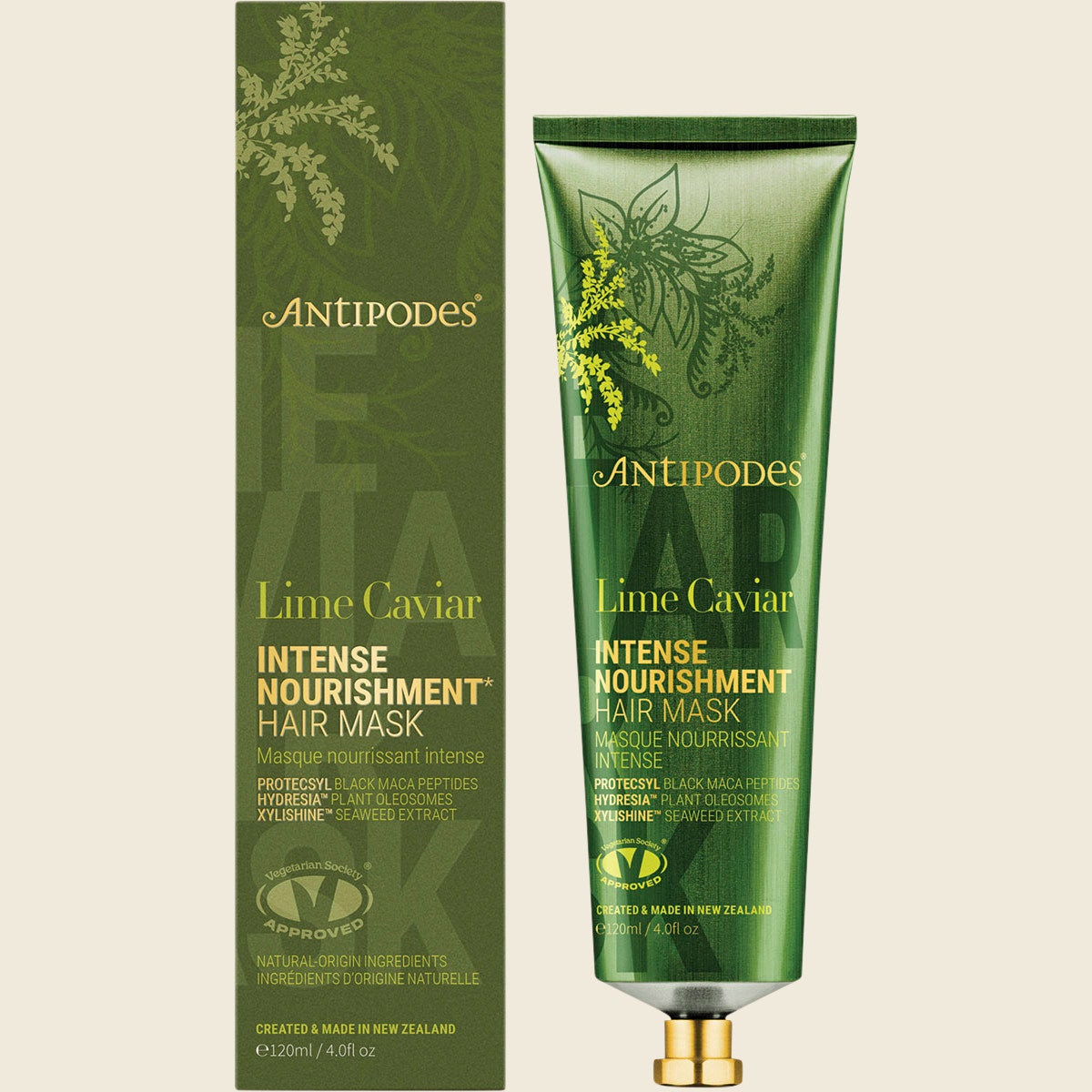 Antipodes Lime Caviar Intense Nourishment Hair Mask 120ml