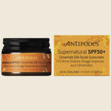 Antipodes Supernatural SPF50+ Ceramide Silk Facial Sunscreen Mini 15ml Combo