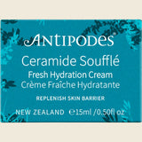 Antipodes Ceramide Souffle Fresh Hydration Cream Mini 15ml Box Front