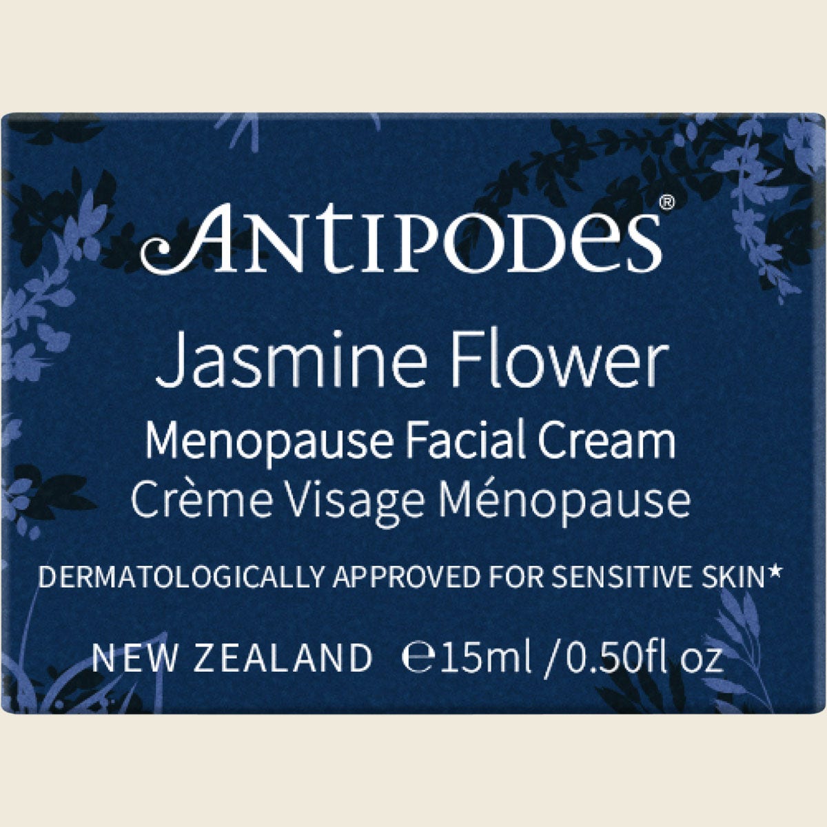 Antipodes Jasmine Flower Menopause Facial Cream Mini 15ml Box