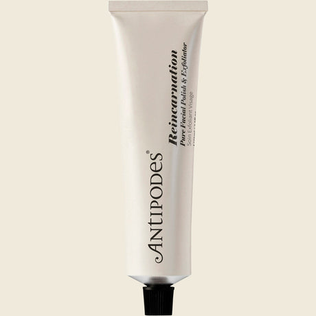 Antipodes Reincarnation Pure Facial Polish & Exfoliator 75ml Single Tube Front