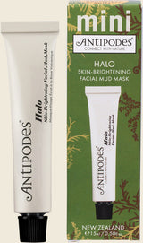 Antipodes Halo Skin-Brightening Facial Mud Mask Mini 15ml Combo