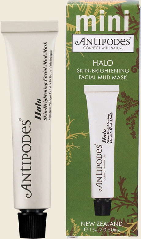 Antipodes Halo Skin-Brightening Facial Mud Mask Mini 15ml Combo