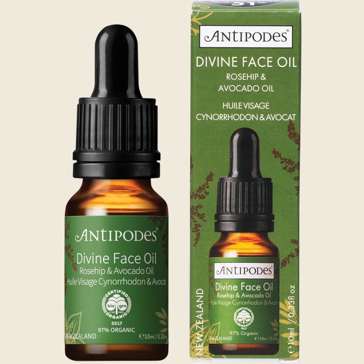 Antipodes Divine Rosehip & Avocado Oil Face Oil Mini 10ml Combo