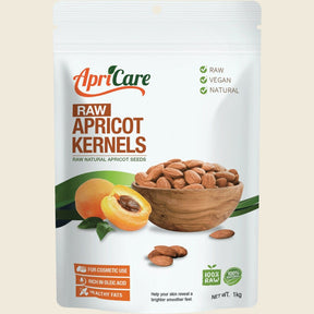 Apricare Australian Raw Apricot Kernels 1kg – front product image