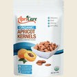 Apricare Certified Organic Raw Apricot Kernels 500g – front product image