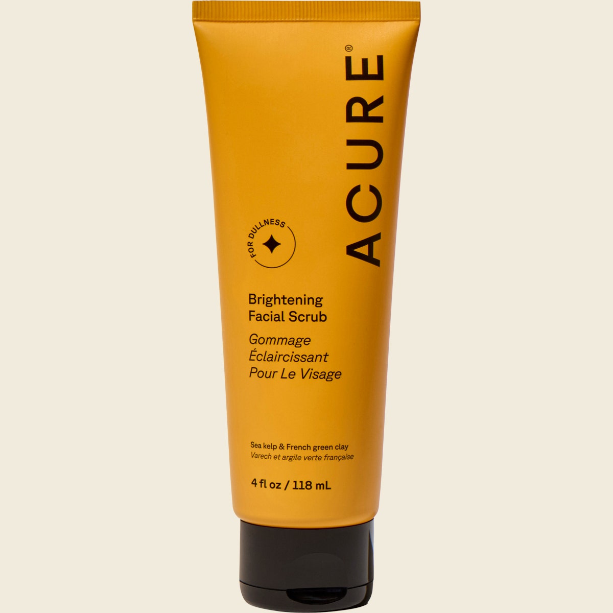 Acure Brightening Facial Scrub 118ml