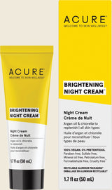 Acure Brilliantly Brightening Night Cream - 50ml