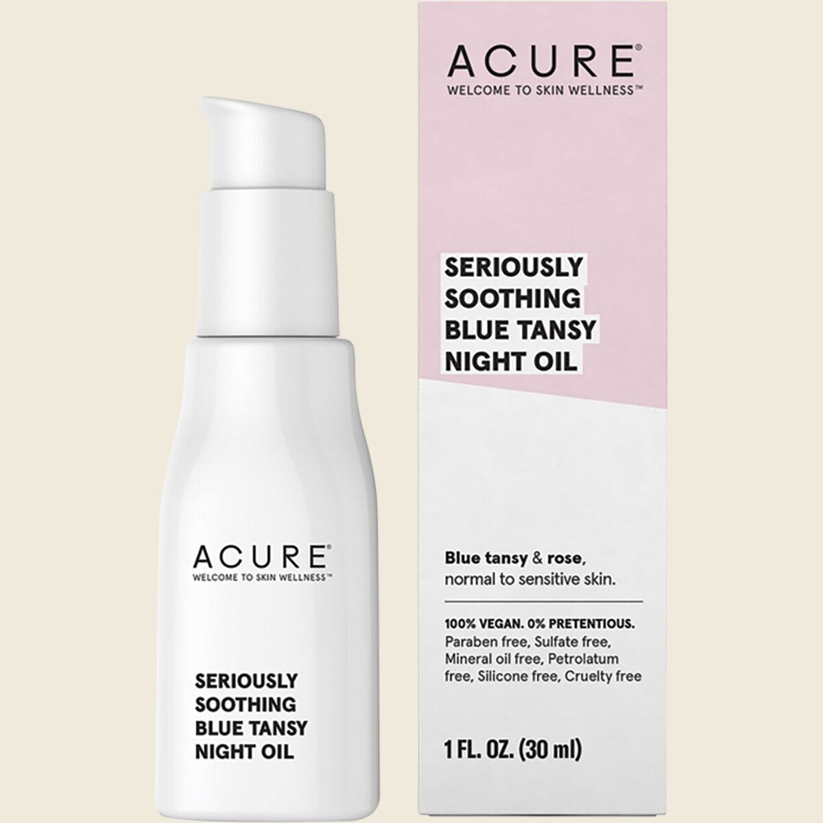 Acure Seriously Soothing Blue Tansy Night Oil 30ml
