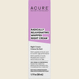 Acure Radically Rejuvenating Whipped Night Cream - 50ml