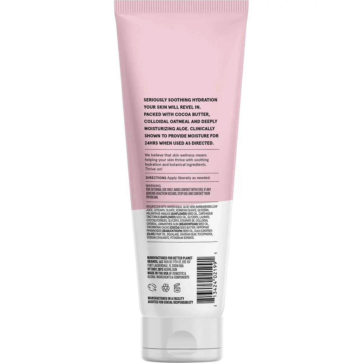 Acure Seriously Soothing 24hr Moisture Lotion 236ml