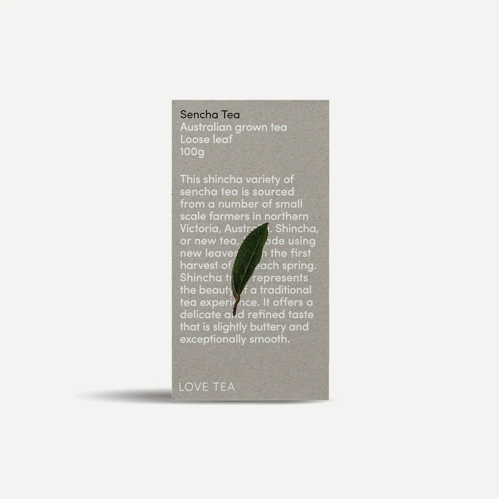 Love Tea Australian Sencha Tea Loose Leaf 100g