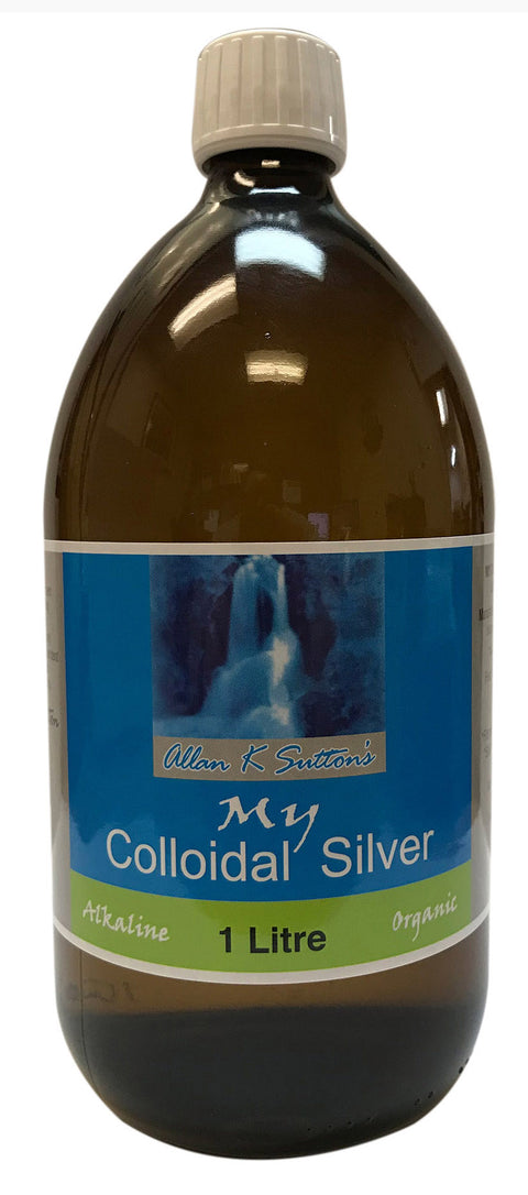 Allan K Sutton's My Colloidal Silver Glass 1L