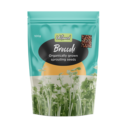 Untamed Health Broccoli Sprouting Seeds 100g