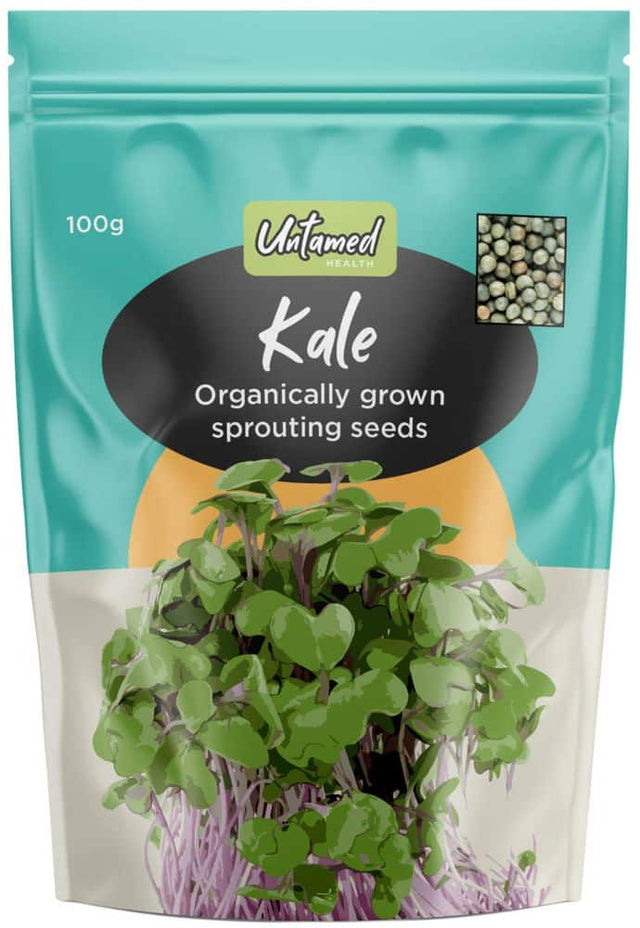 A. Vogel Biosnacky Organic Kale Seeds for sprouting 100g front