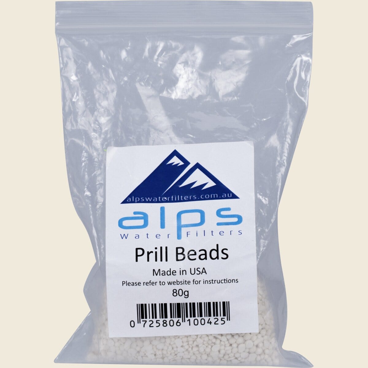 Alps Prill Beads 80g Front