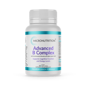 Micronutrition Advanced B Complex 60 Vege Caps Front