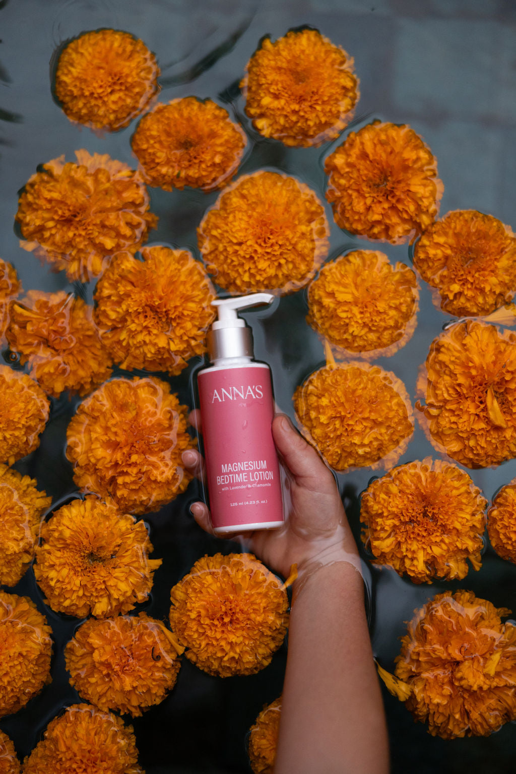 ANNA’S Magnesium Bedtime Lotion 125ml Front 9