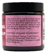 Barefoot Skincare Tallow Balm Ylang Ylang 100g Back