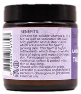 Barefoot Skincare Tallow Balm Lavender & Geranium 100g Side