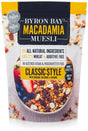 Byron Bay Macadamia Muesli Classic Style 450g Front