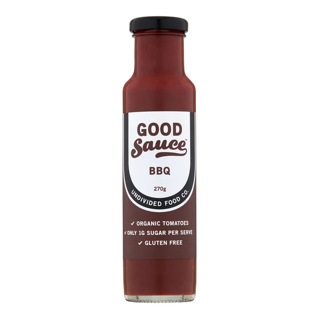 Undivided Food Co Good Sauce BBQ 12x270g front