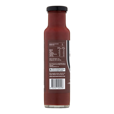 Undivided Food Co Good Sauce BBQ 12x270g back