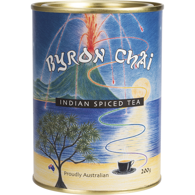 Byron Chai Indian Spiced Tea 200g front view