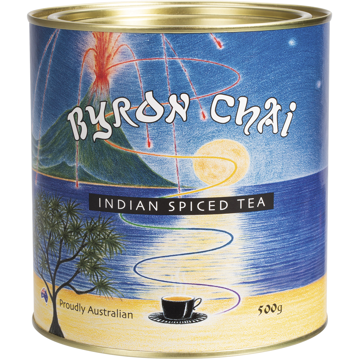 Byron Chai Indian Spiced Tea 500g front view