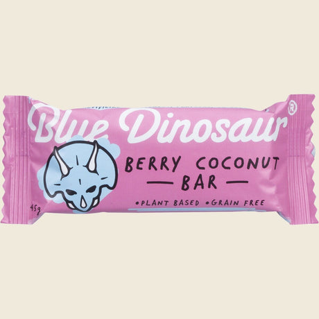 Blue Dinosaur Berry & Coconut Bar 45g x 12