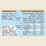 Blue Dinosaur Peanut Butter Protein Bar 60g Nutritional Information