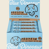Blue Dinosaur Choc Chip Peanut Butter Protein Bar 60g Pack of 12 Display