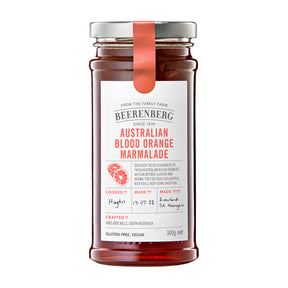 Beerenberg All Natural Blood Orange Marmalade 300g Front