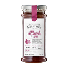 Beerenberg All Natural Caramelised Fig Jam 300g Front