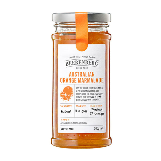 Beerenberg Orange Marmalade 300g Front