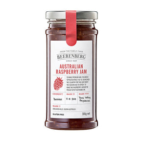 Beerenberg All Natural Raspberry Jam 300g Front