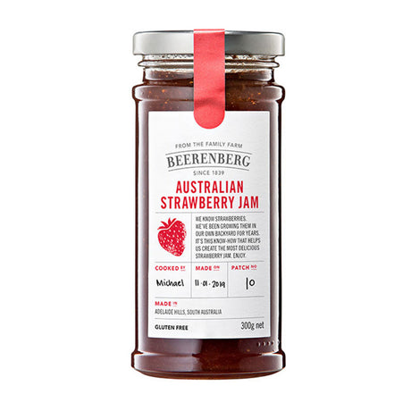 Beerenberg Strawberry Jam 300g Front