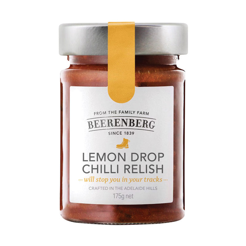 Beerenberg Lemon Drop Chilli Relish 175g Front