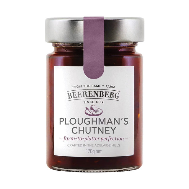 Beerenberg Ploughman's Chutney 170g Front
