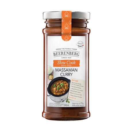 Beerenberg Massaman Curry Slow Cooker 240mL Front