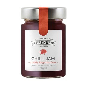 Beerenberg All Natural Chilli Jam 190g Front