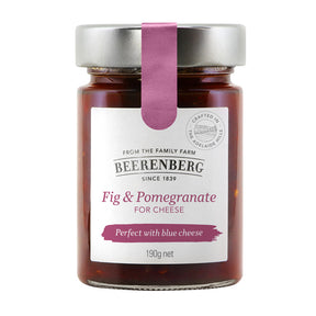 Beerenberg Fig & Pomegranate for Cheese 190g Front