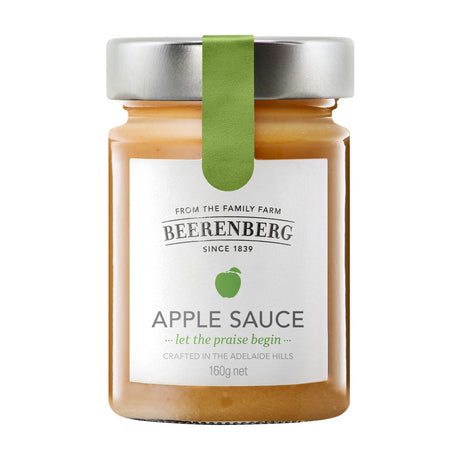 Beerenberg All Natural Apple Sauce 160g Front
